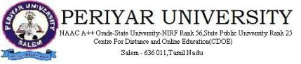 Periyar Univeristy